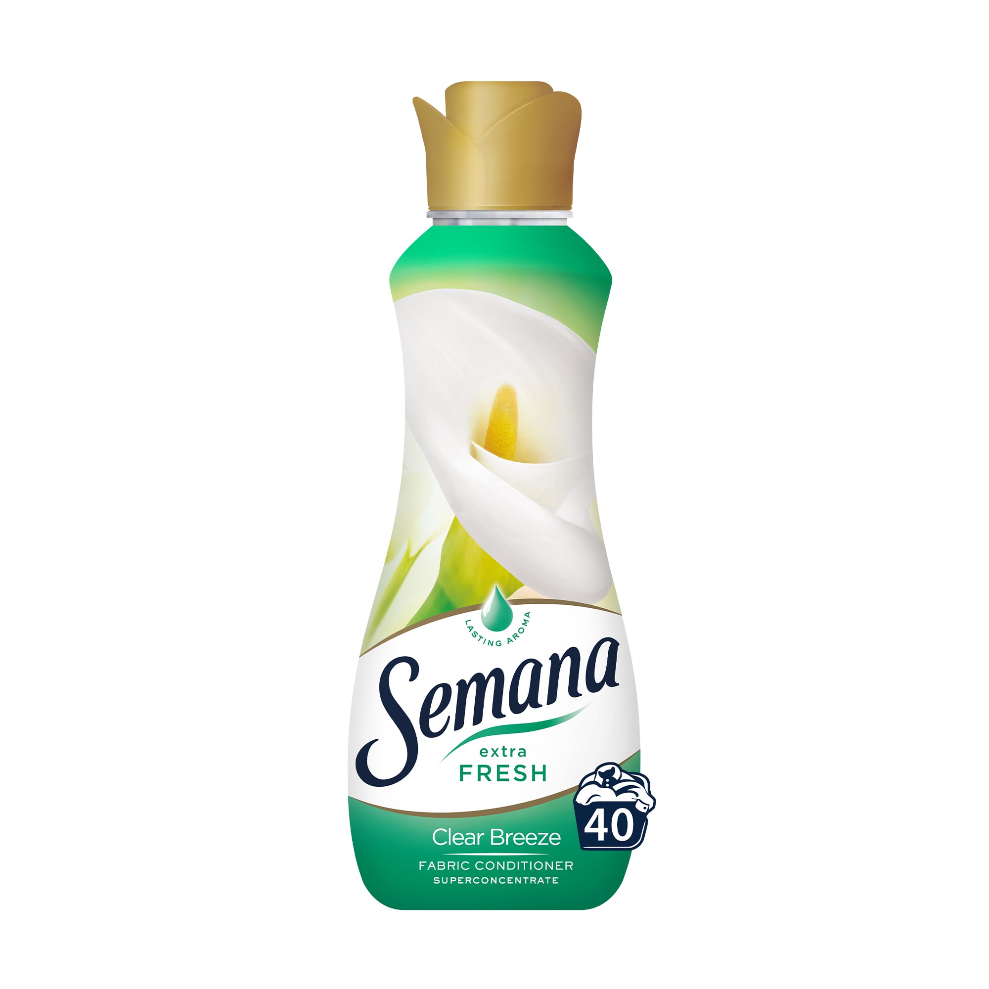 Кондиціонер для білизни Semana Extra Fresh Clear Breeze, 40 циклів прання, 800 мл